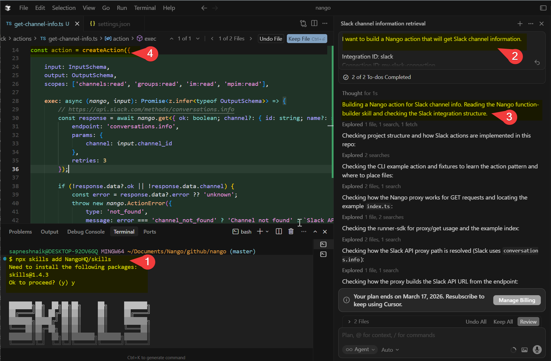 Building Tenklo integrations with Cursor